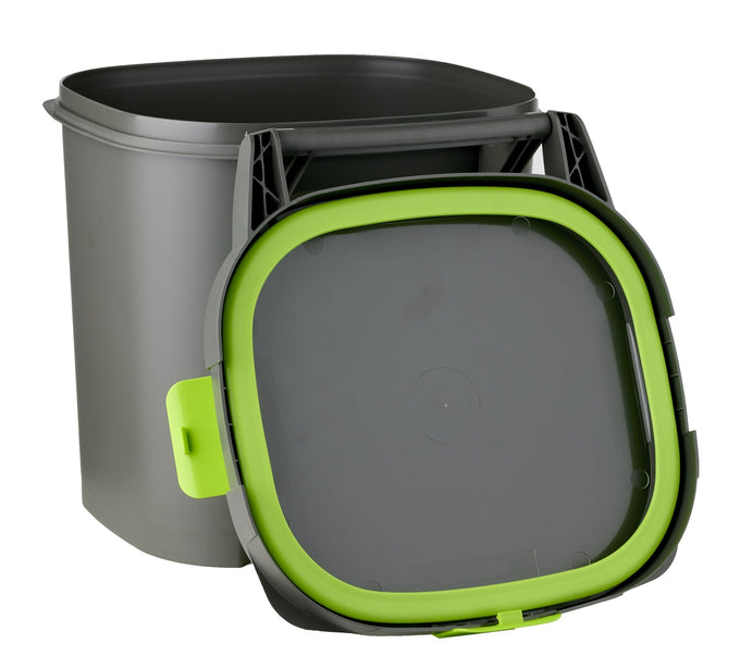 Maze Twin Pack Bokashi Bin with 1kg Bokashi