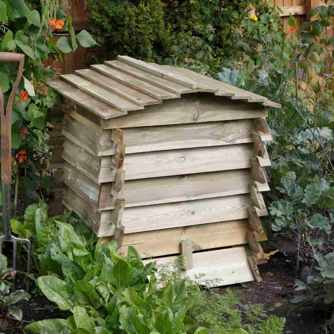 Beehive 211 Litre Wooden Compost Bin
