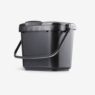 Straight 5 Litre Black Kitchen Caddy | Studio Shot