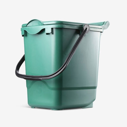Straight 23 Litre Green Caddy | Studio Shot