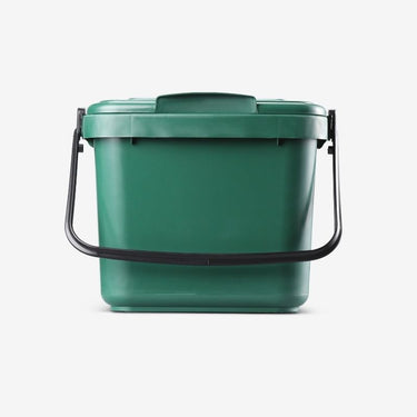 Straight 5 Litre Green Kitchen Caddy | Studio Shot