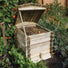 Beehive 211 Litre Wooden Compost Bin