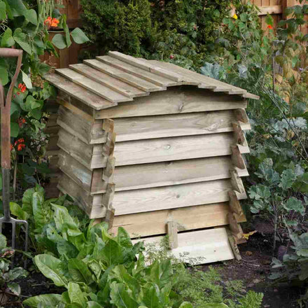Beehive 211 Litre Wooden Compost Bin