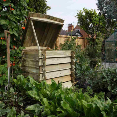 Beehive 211 Litre Wooden Compost Bin