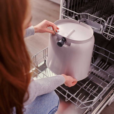 Organko Twin Pack Bokashi Bin Grey with 1kg Bokashi