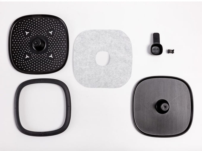 Plastia Twin Pack Bokashi Bin with 1kg Bokashi