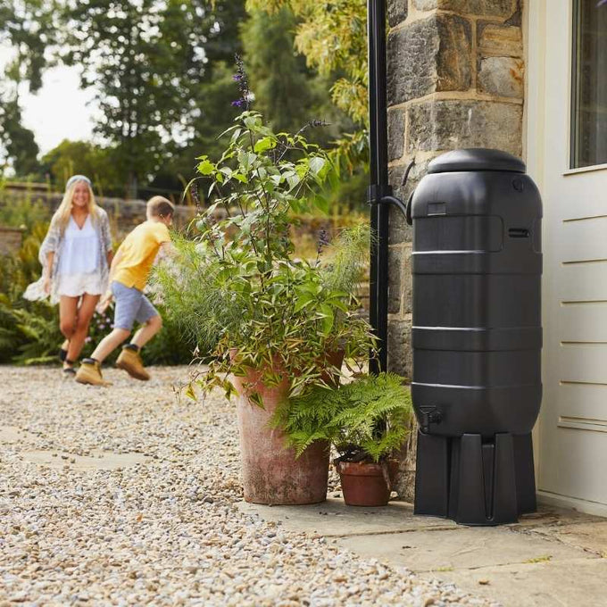 Mini Rainsaver 100 Litre Black Water Butt Kit