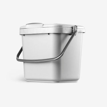 Straight 7 Litre Silver Kitchen Caddy