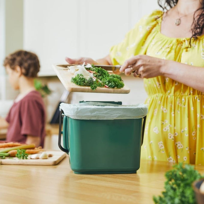 Compostable 7 Litre Food Waste Bags - 2 Pack / 104 bags
