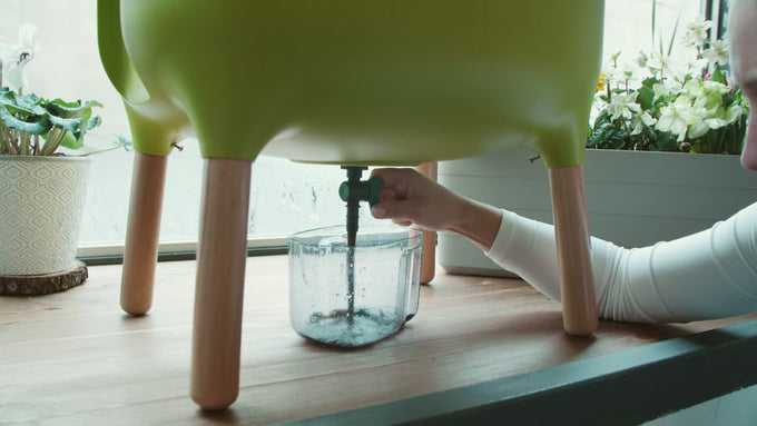 Urbalive Cream Worm Farm + Starter Kit + Worms