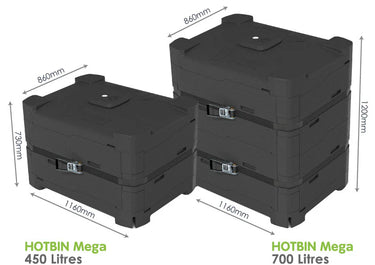 HOTBIN Mega 450 Litre Hot Composting Bin