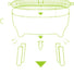 Urbalive Cream Worm Farm + Starter Kit + Worms