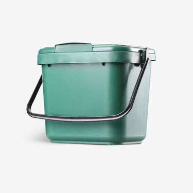 Straight 5 Litre Green Kitchen Caddy | Studio Shot