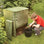 Thermo-King 400 Litre Compost Bin | In Situ Shot